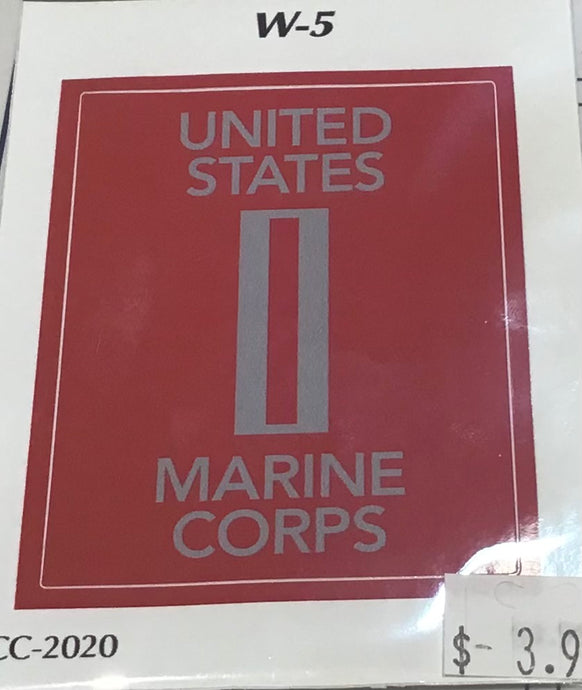 Marine Warrant Officer W05 Decal