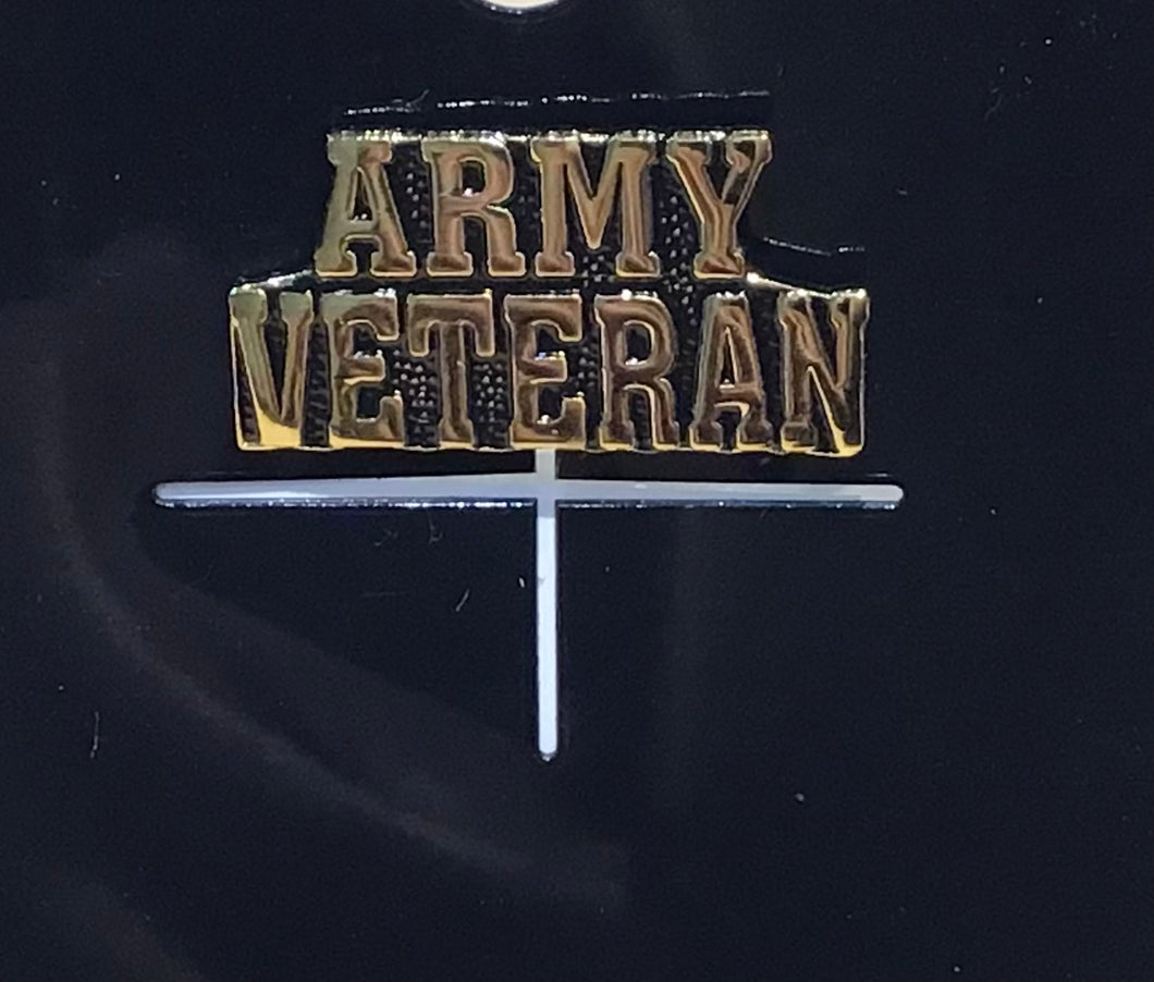 Army Veteran Lapel Pin