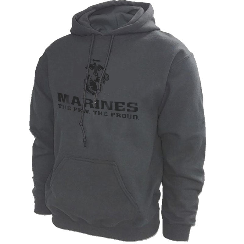 Marines Reflective Logo Hoodie