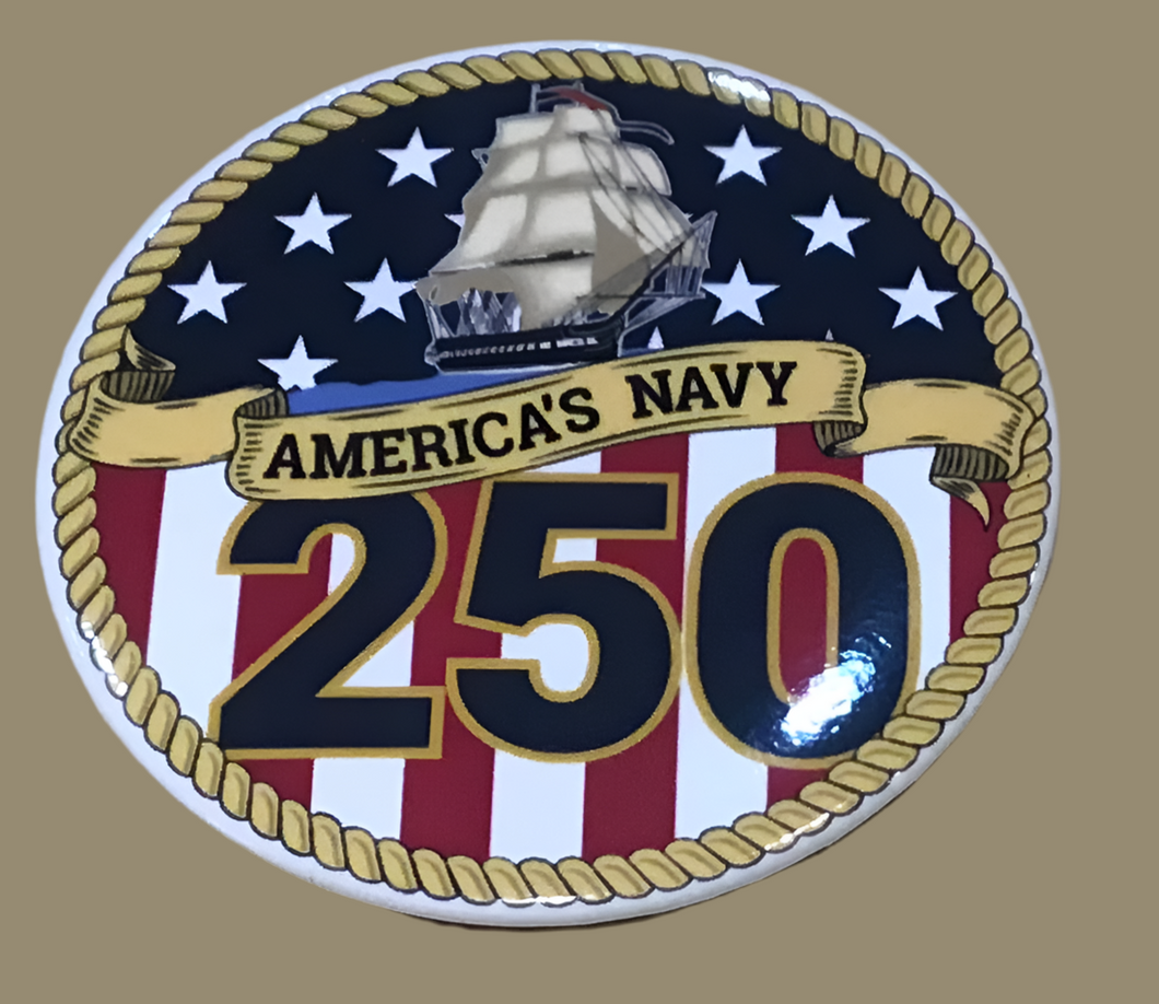 America's U.S. Navy 250th Anniversary Magnet