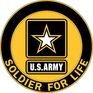 U.S. Army Soldier for Life Magnet