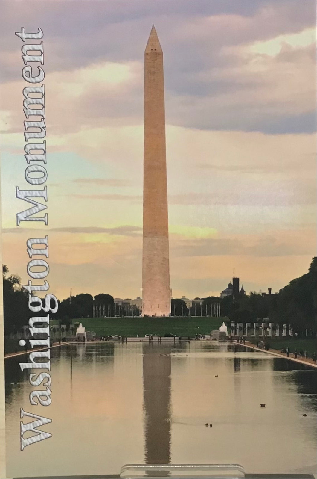 Lincoln Memorial Reflecting Pool Post Card