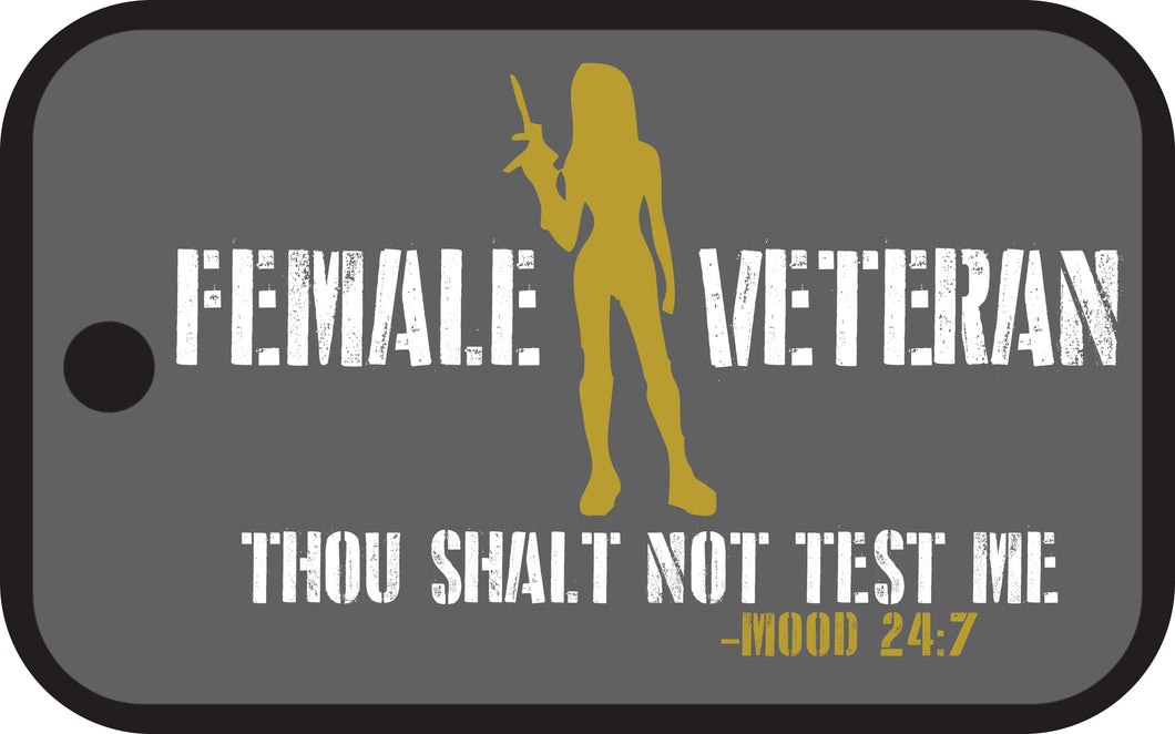 Proud Women Veteran Stickers