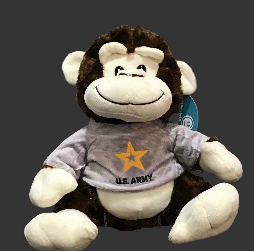 U.S. Army Stuffed Monkey