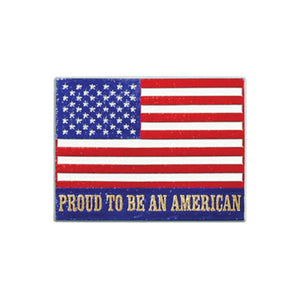 USA Flag “Proud to be an American” Magnet