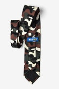 ARMY CAMOUFLAGE GREEN TIE