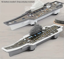 Aircraft Carrier Pull Back Toy Ship