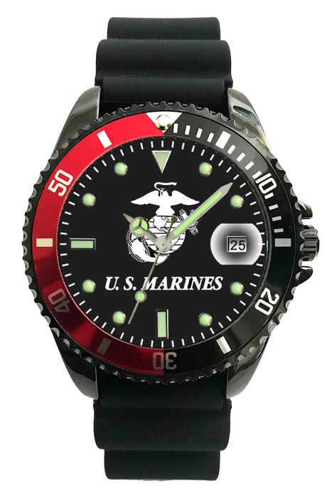 Marine Analog Quartz Dress/Sports Watch