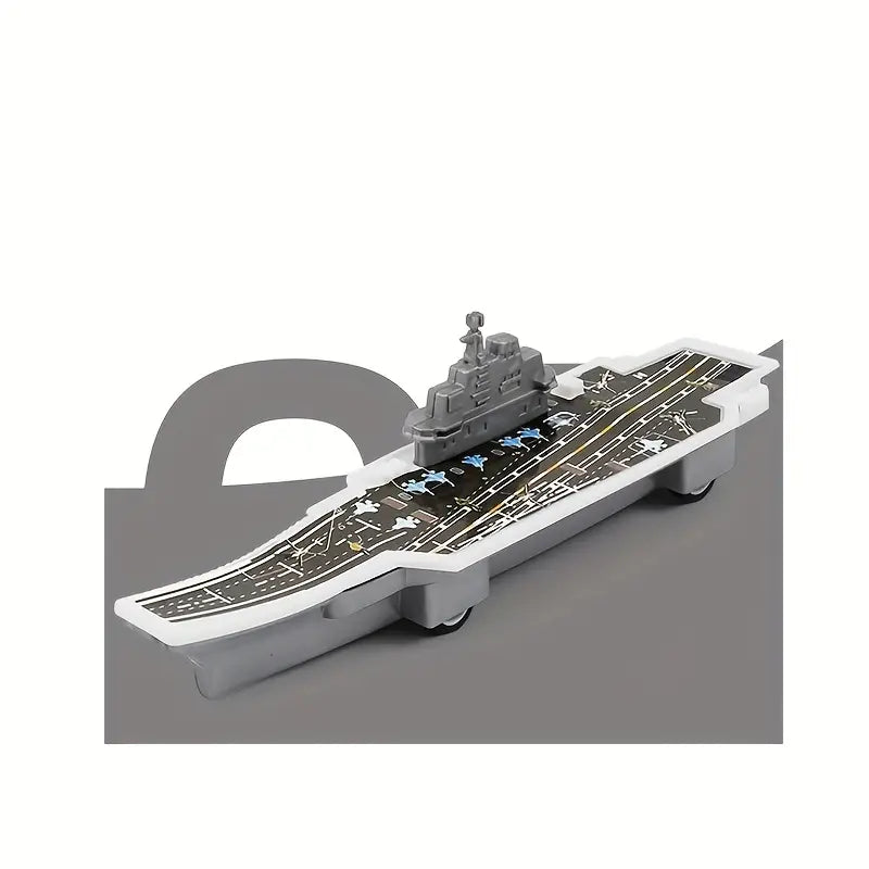 Aircraft Carrier Pull Back Toy Ship