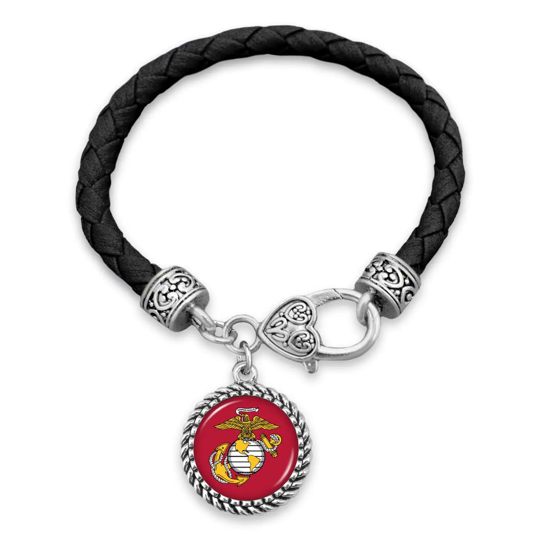 Marines Leather Bracelet