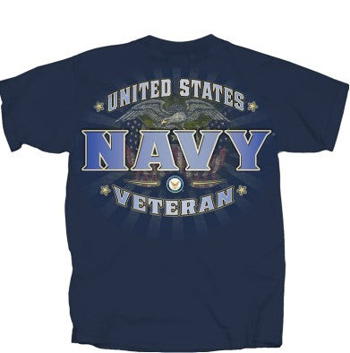 NAVY T-SHIRT w/PERCHED EAGLE