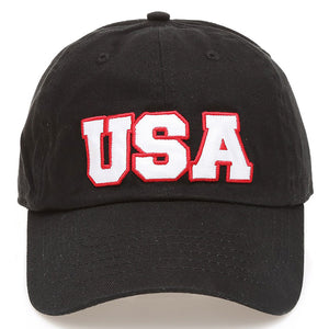 USA Patched Cotton Baseball Cap