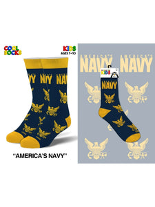 Americas Navy Kids Sock