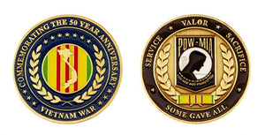 Vietnam 50th Anniversary Challenge Coin