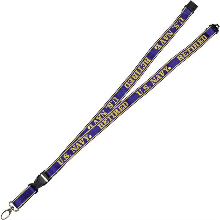 U.S. Navy Retired Lanyard