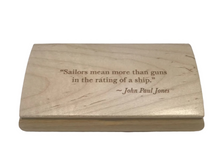 U.S. Navy Memorial Custom Engraved Possibility Keepsake Box