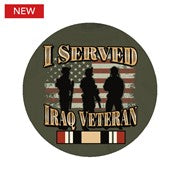 "I SERVED" IRAQ VETERAN TSHIRT