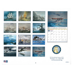 U.S. Navy Memorial 2026 Calendar