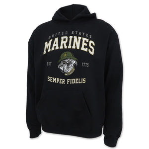 U.S. Marine Vintage Logo Hood