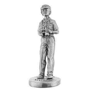 U.S Navy Female The Chief Pewter Statuette