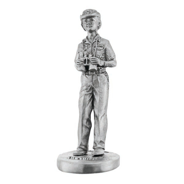 The Female Chief Pewter Statuette