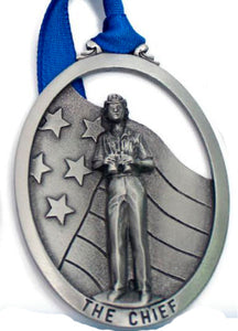 U.S. Navy Female Chief Pewter Ornament