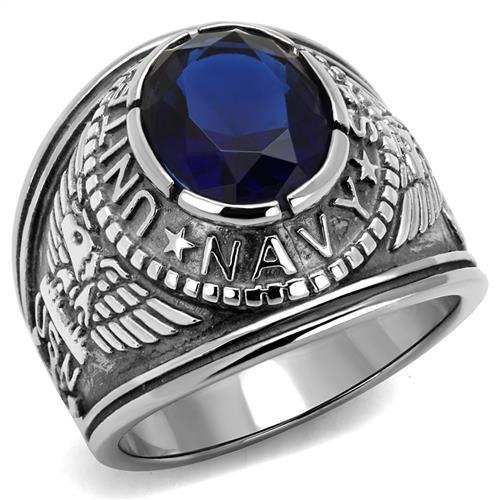 Navy sapphire deals ring