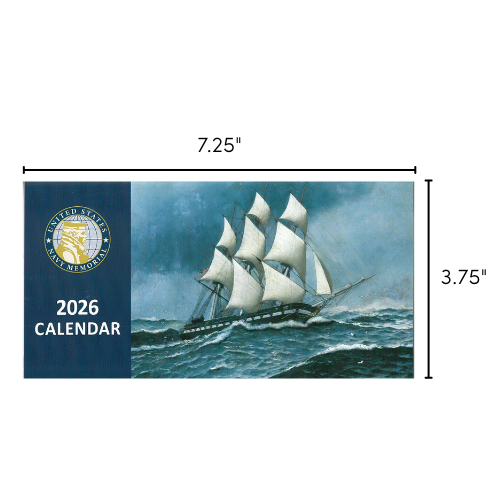 U.S. Navy Memorial 2026 Pocket Calendar