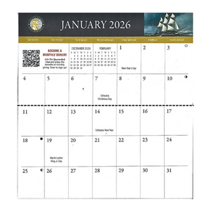 U.S. Navy Memorial 2026 Calendar