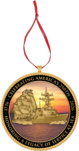 2026 U.S. Navy Memorial Collectible America's 250th Anniversary Ornament