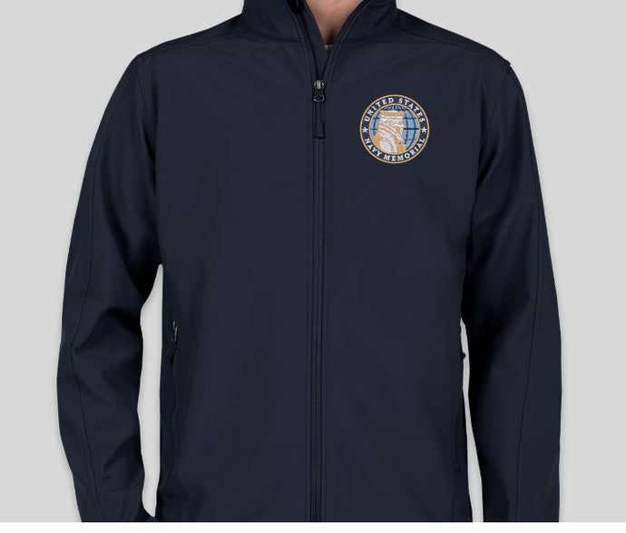 U.S. Navy Memorial Men's Navy Core Softshell Jacket