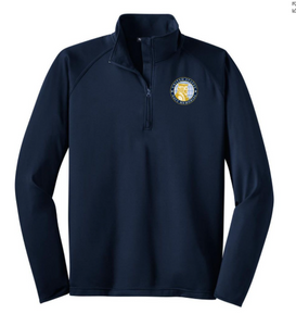 U.S. Navy Memorial Sport-Tek Men's True Navy Sport-Wick Stretch 1/4-Zip Pullover
