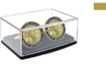U.S.Navy Memorial Custom 3D GoldCufflinks
