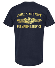 U.S. Navy Submarine Service Gold (Officer) Tshirt