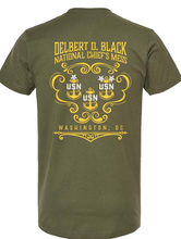 PRESALE- Delbert D. Black, National Chief Mess ,Washington D.C Custom Tri- Achor T-shirt Ships 9/1/26