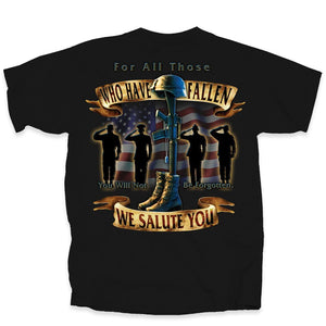 Military For All Those Who Have Fallen T-shirt