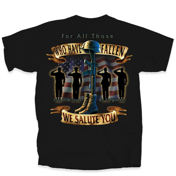 Military For All Those Who Have Fallen T-shirt