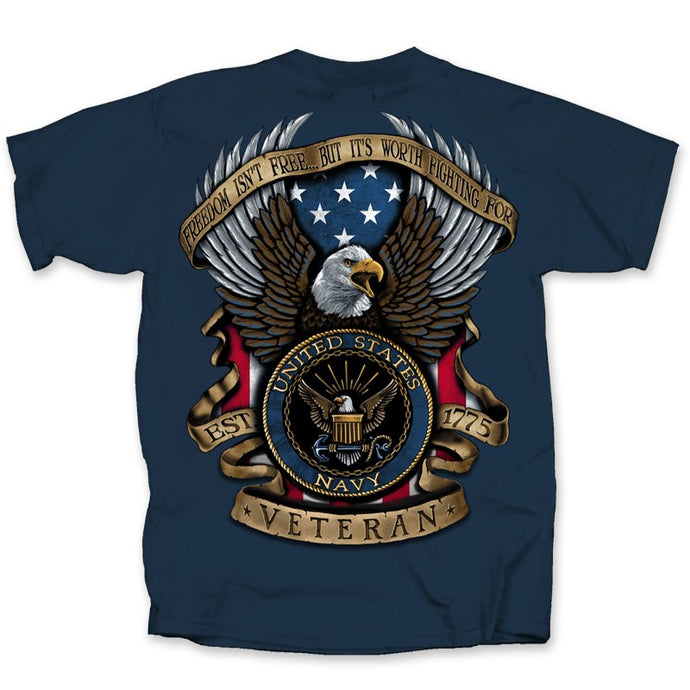 Navy Freedom Veteran Tshirt