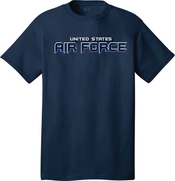 U.S AIRFORCE FACET BLUE TSHIRT