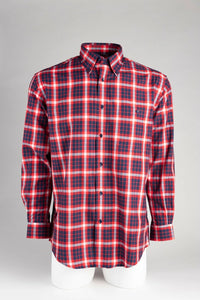 U.S. Coast Guard Tartan Mens Dress  Shirt
