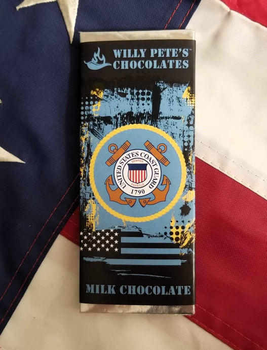 Military Bar: U.S. Coast Guard Milk Chocolate Bar