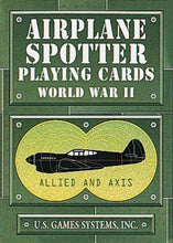 World War II Airplane Spotter Playing Cards Deck