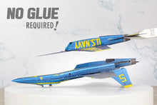 Blue Angels F/A 18 Super Hornet Steel Metal Kit