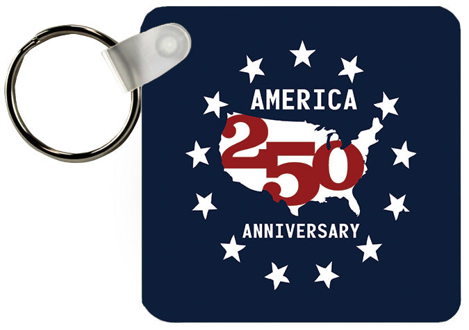 America 250th Anniversary Keychain