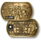 U.S. Army Warrior Ethos Dog Tag