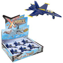 F-18 Blue Angels 6.5" Diecast Pull Back Toy