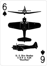 World War II Airplane Spotter Playing Cards Deck