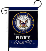 U.S. Navy Proudly Family Armed Forces Military Decor Flag