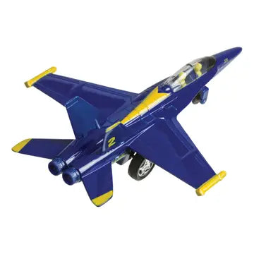 F-18 Blue Angel Jet Pull Back Toy