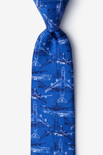 Boeing 747 Blue Necktie